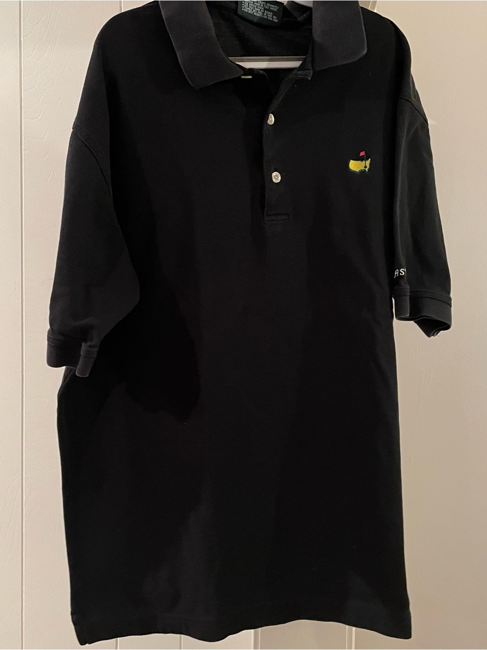 Masters Collection Polo Golf Shirt with Embroidered Logo